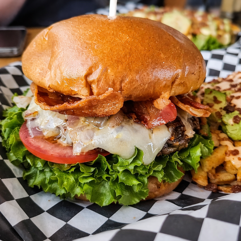 Cali burger combo with fries